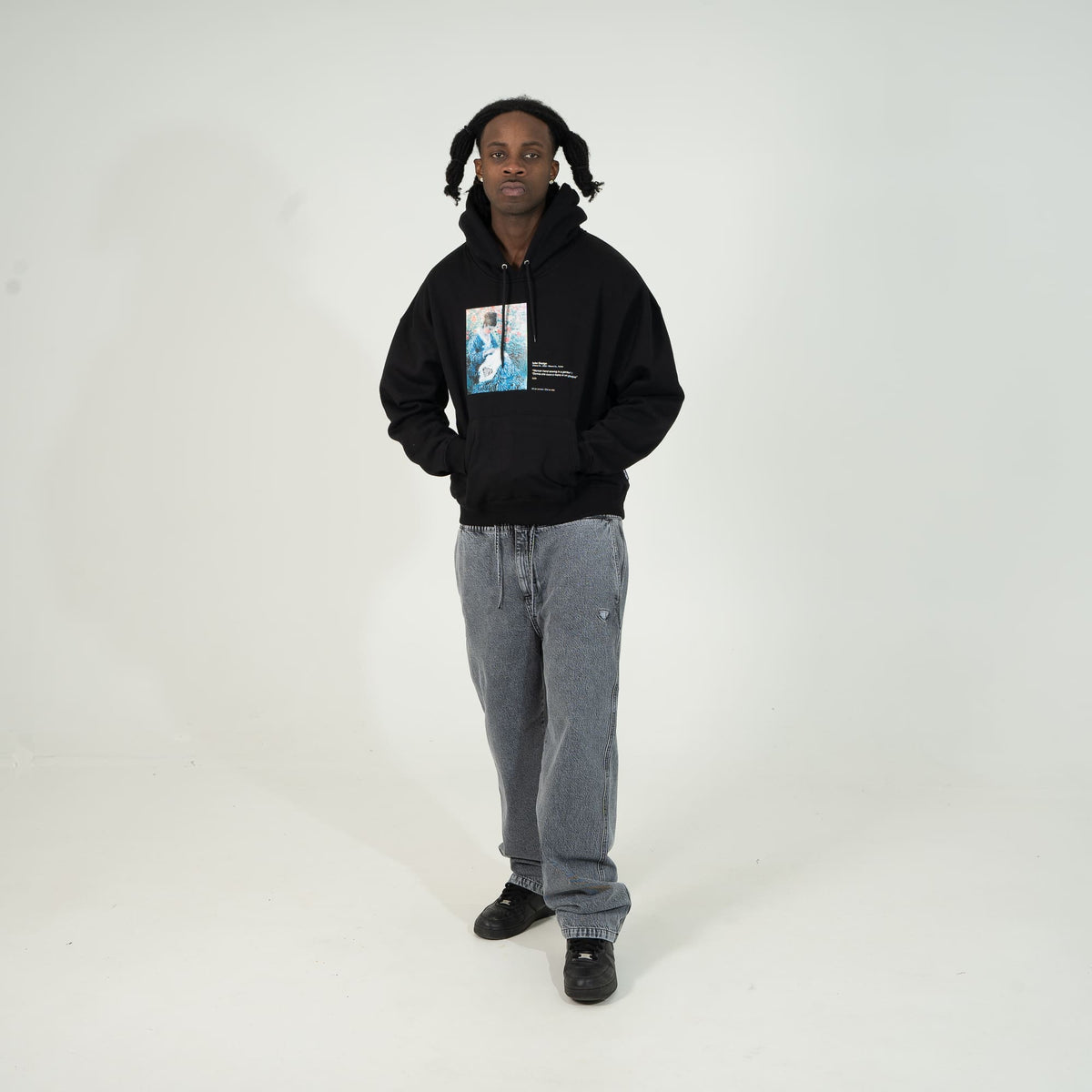 MUSEUM HOODIE BLACK