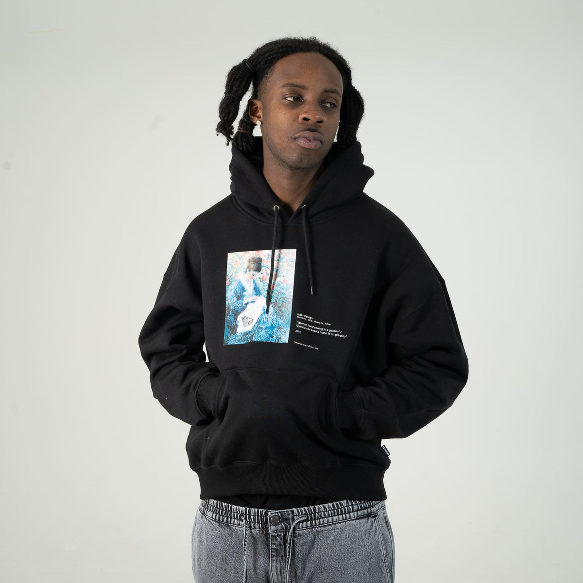 MUSEUM HOODIE BLACK
