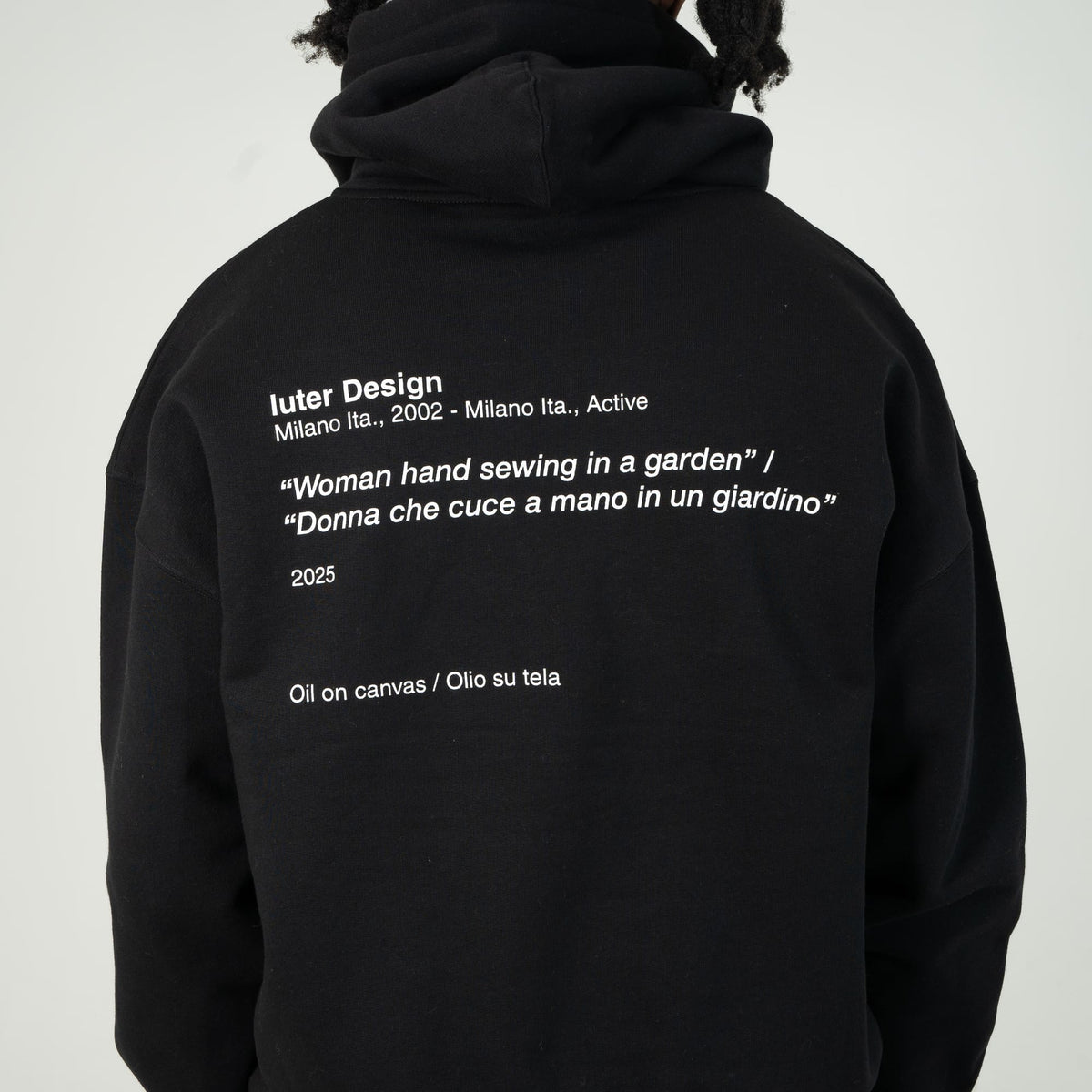MUSEUM HOODIE BLACK
