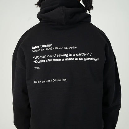 MUSEUM HOODIE BLACK