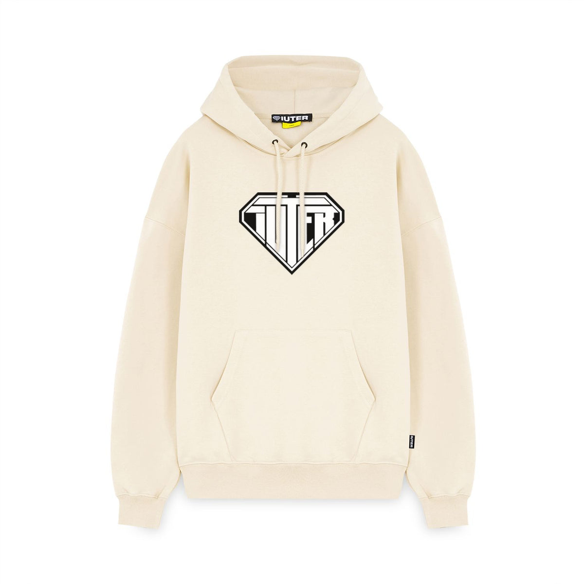 LOGO HOODIE CREAM