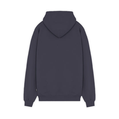 HEART LOGO ZIP HOODIE ASPHALT