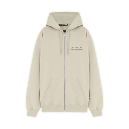 CUTS ZIP HOODIE ICE