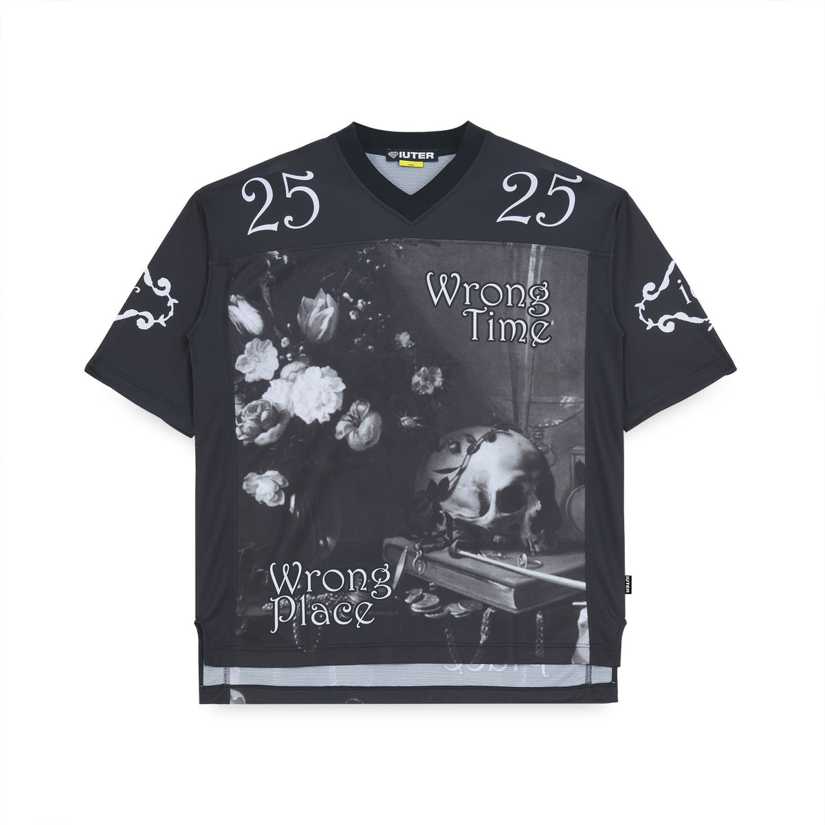 STILL LIFE FOOTBALL JERSEY BLACK