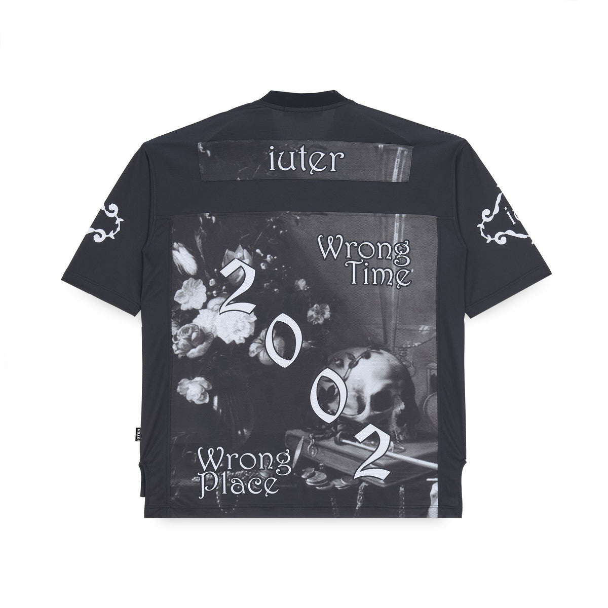 STILL LIFE FOOTBALL JERSEY BLACK