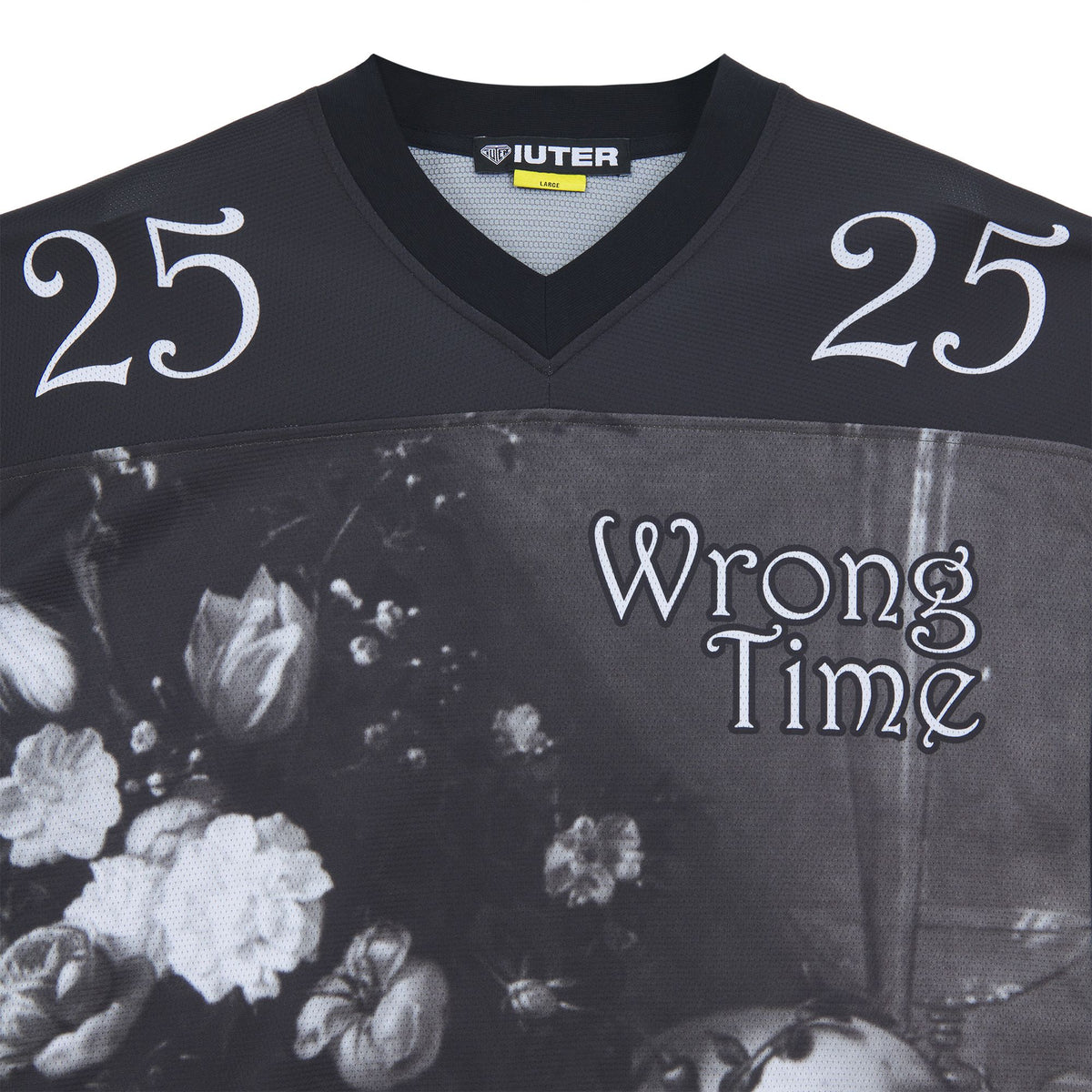 STILL LIFE FOOTBALL JERSEY BLACK