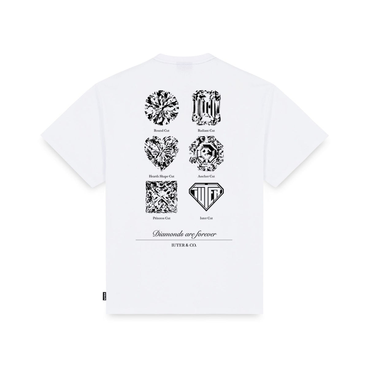 CUTS TEE WHITE