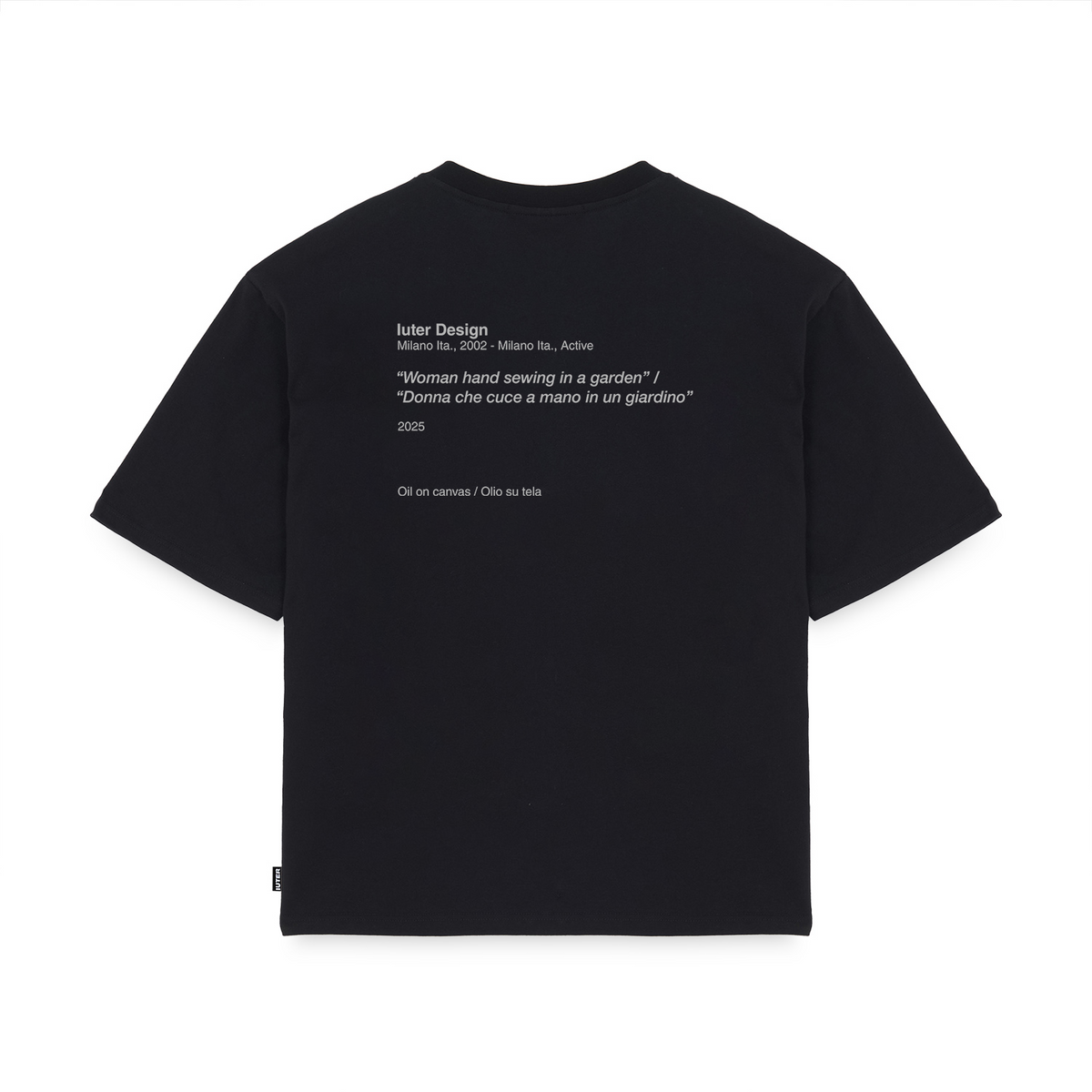 MUSEUM TEE BLACK