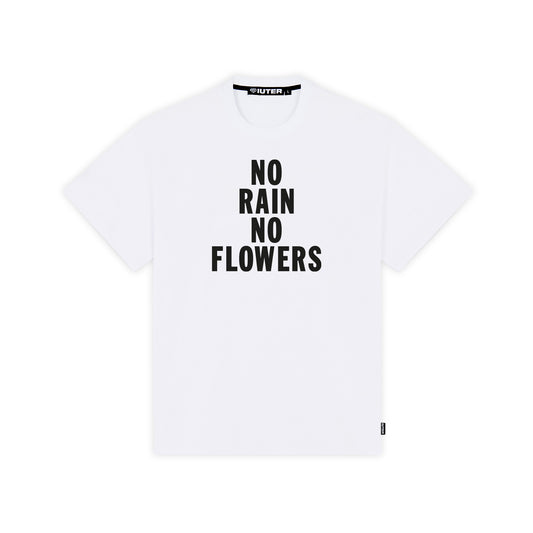 FLOWERS TEE WHITE