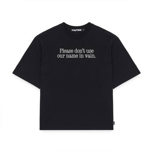 TROUBLES TEE BLACK
