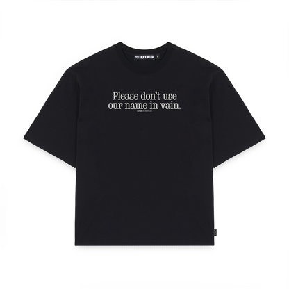 TROUBLES TEE BLACK