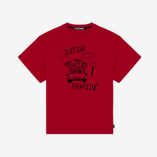 FAMILY TEE ROSSO