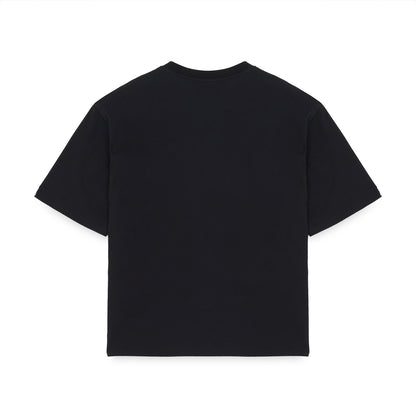 LABEL PIQUET TEE BLACK
