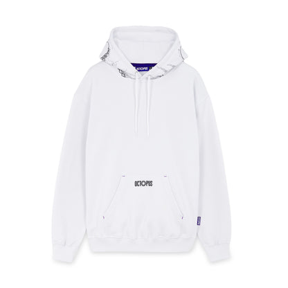 OCTOPUS HIGHER HOODIE WHITE