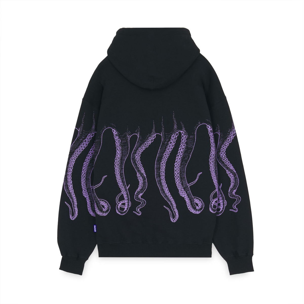 OCTOPUS OUTLINE HOODIE BLACK