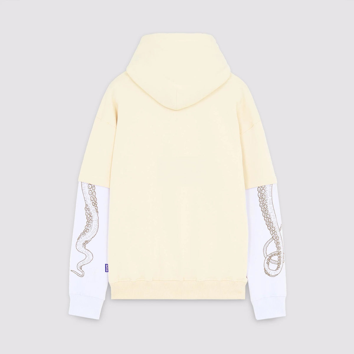 LOGO OVERHOODIE CREAM