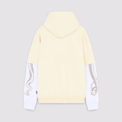 LOGO OVERHOODIE CREAM