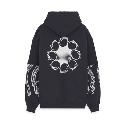 BLADE OVER HOODIE BY LUCA DEVINU ASPHALT