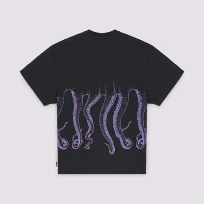 OCTOPUS OUTLINE TEE BLACK