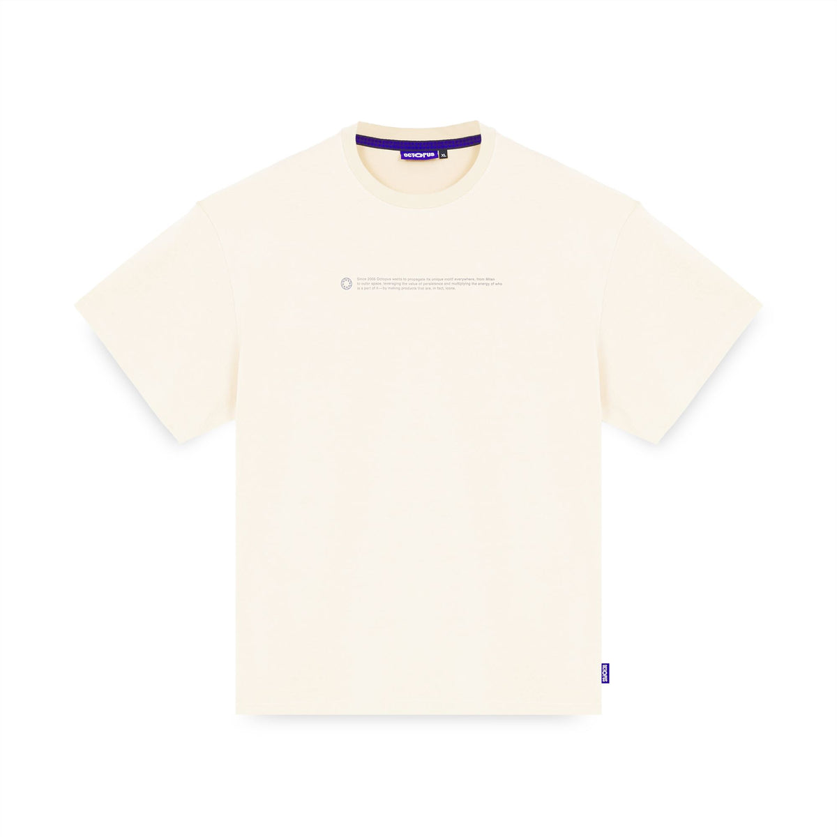 OUTLINE LOGO TEE CREAM
