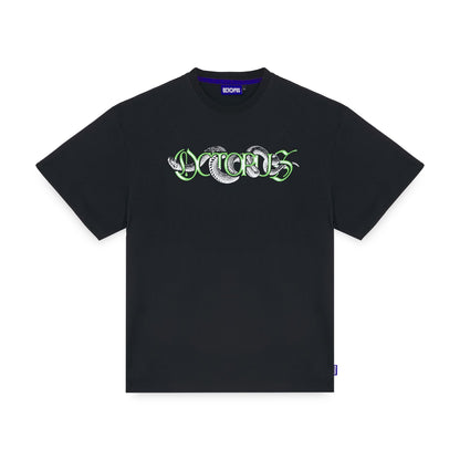 YEAR OF THE SNAKE OCTOPUS TEE BLACK