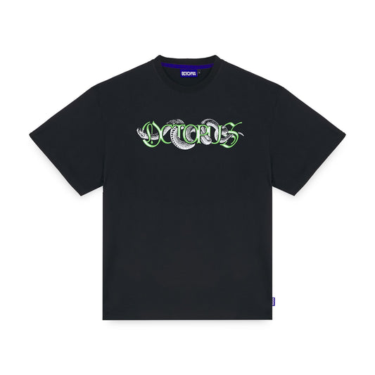 YEAR OF THE SNAKE OCTOPUS TEE BLACK