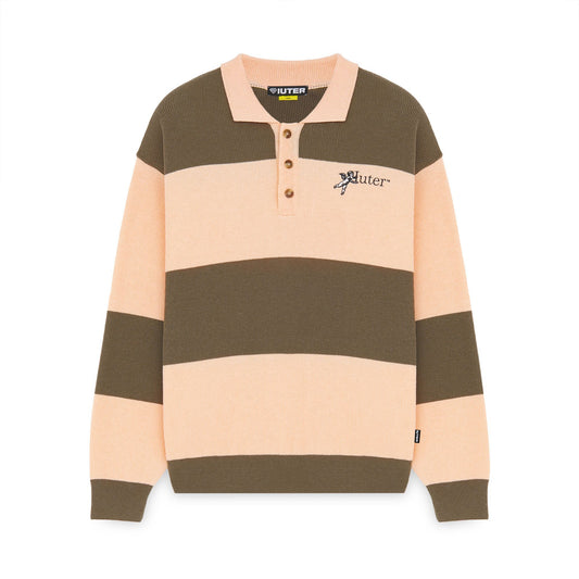 SOULS KNIT POLO PINK