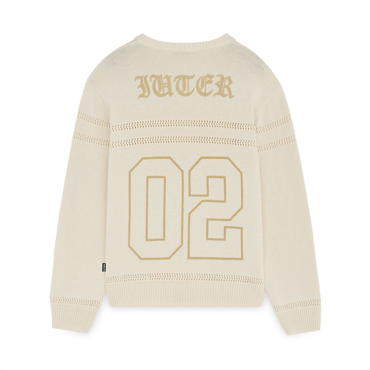 STARS FOOTBALL SWEATER IVORY