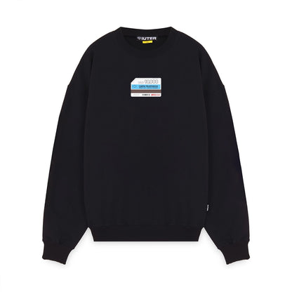 CALL ME CREWNECK BLACK