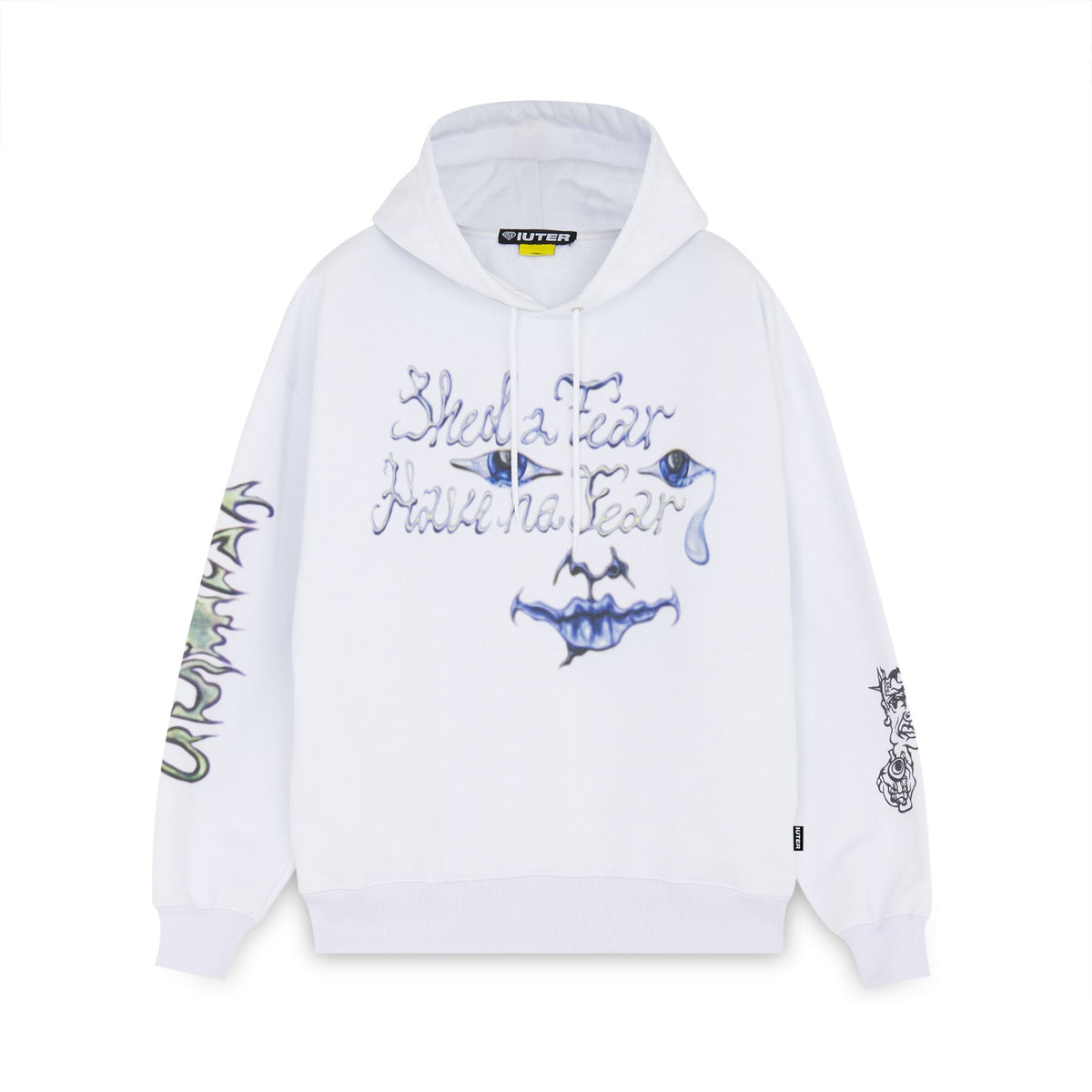 B.A.D HOODIE WHITE