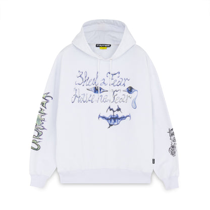 B.A.D HOODIE WHITE