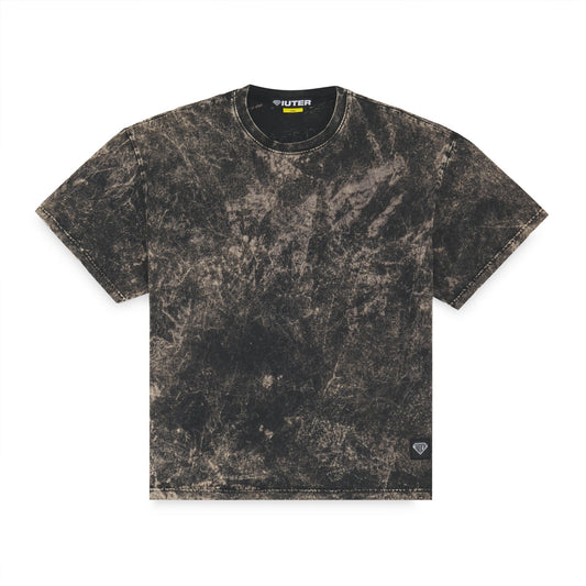 LABEL MARBLE TEE MARBLE BLACK