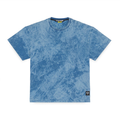 LABEL MARBLE TEE MARBLE LIGHTBLUE