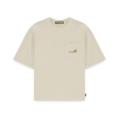 HARMONY PIQUET POCKET TEE ICE