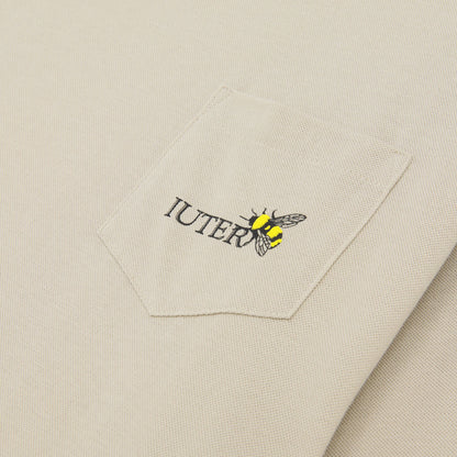 HARMONY PIQUET POCKET TEE ICE