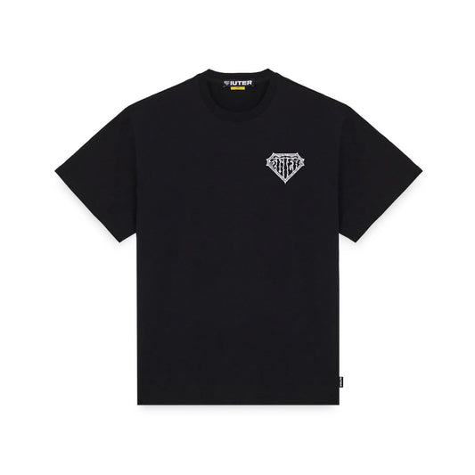 THORNS DOUBLE LOGO TEE BLACK