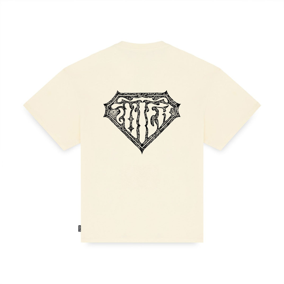 THORNS DOUBLE LOGO TEE IVORY