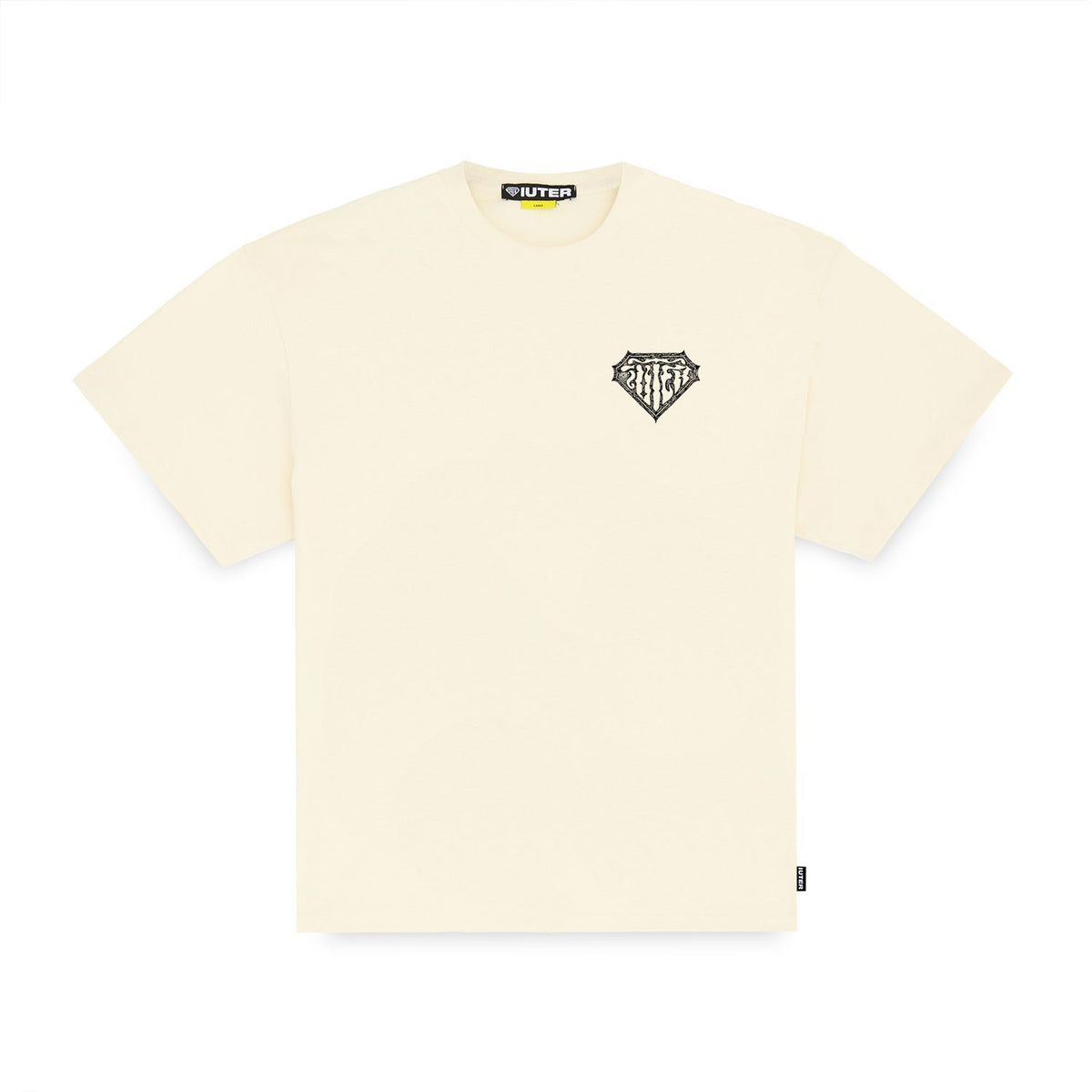 THORNS DOUBLE LOGO TEE IVORY