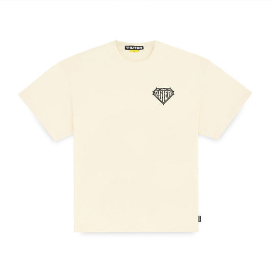 THORNS DOUBLE LOGO TEE IVORY