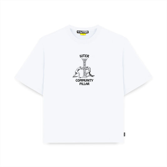 PILLAR TEE WHITE