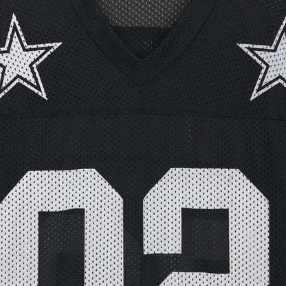 STARS MESH FOOTBALL JERSEY BLACK