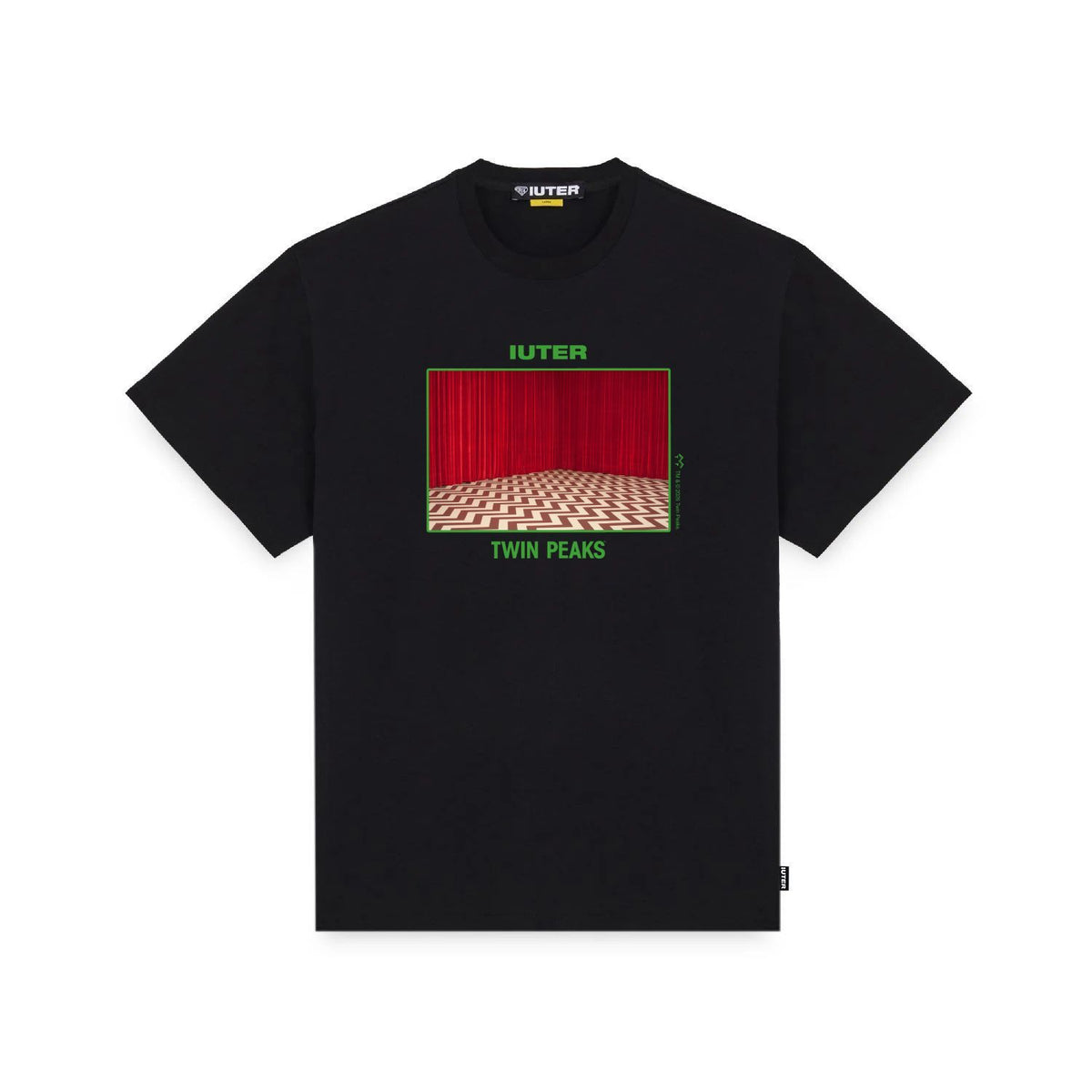 TWIN PEAKS: LODGE TEE BLACK