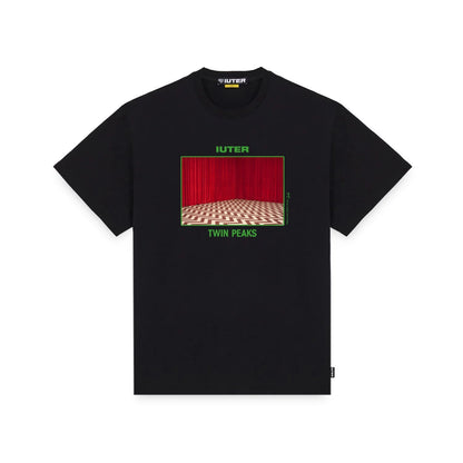 TWIN PEAKS: LODGE TEE BLACK