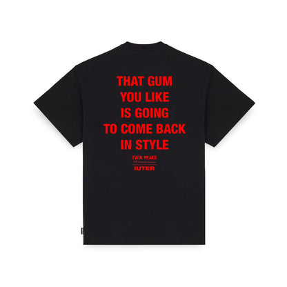 TWIN PEAKS: LODGE TEE BLACK