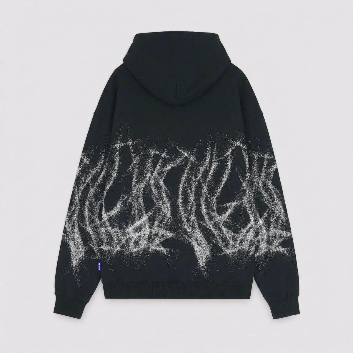 OCTOPUS FUTURISM HOODIE BLACK