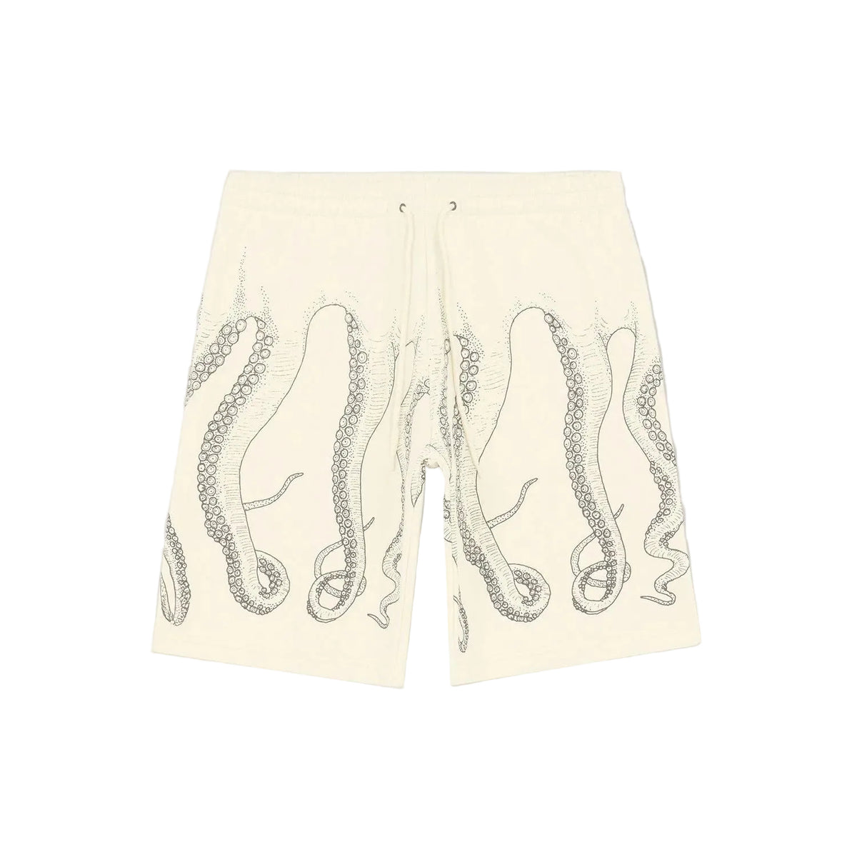 OCTOPUS OUTLINE SWEATSHORTS IVORY