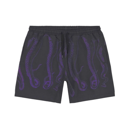 OCTOPUS OUTLINE SWIMTRUNK BLACK