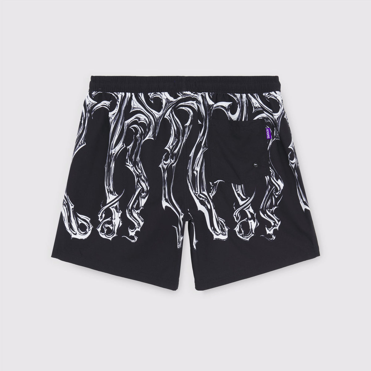 OCTOPUS TRIBAL BLADE SWIMTRUNK BY LUCA DEVINU BLACK