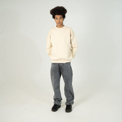 PARQUET CREWNECK CREAM