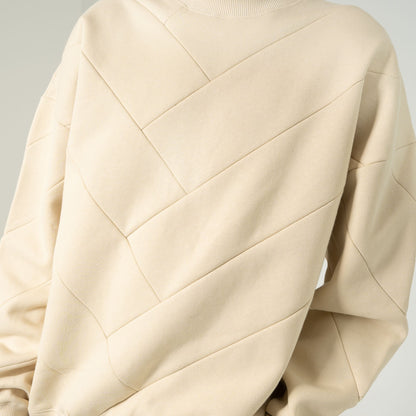 PARQUET CREWNECK CREAM